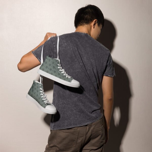 Men’s high top canvas shoes - Billede 3