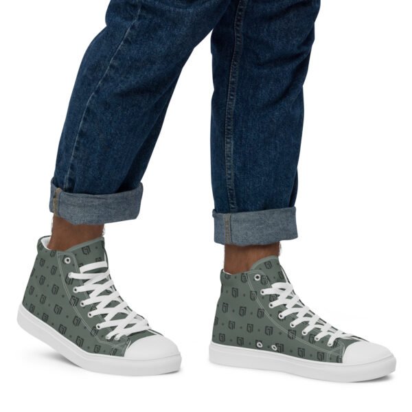 Men’s high top canvas shoes - Billede 4