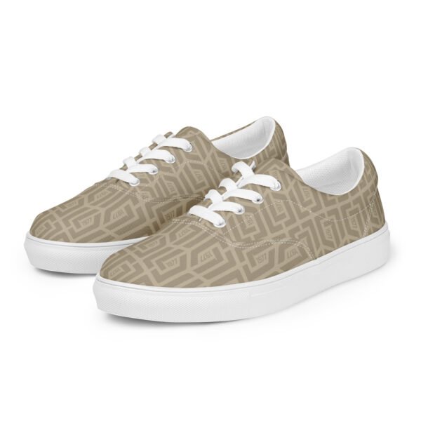 Men’s lace-up canvas shoes - Billede 3